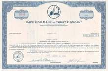 Cape Cod Bank and Trust Company - Hyannis, Massachusettes