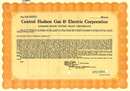 Central Hudson Gas & Electric Corporation Specimen 1937
