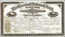 Chemical National Bank of New York 1871