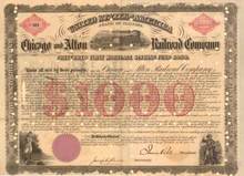 Chicago and Alton Railroad Company 1862