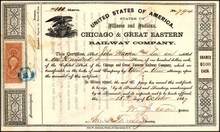 Chicago & Great Eastern Railway Company 1867