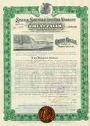 City of Great Falls Bond - Water Fall Vignette - 1917