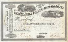 Cleveland & Toledo Railroad - 1862 - Civil War Era