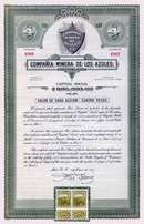 Compania Minera de Los Azules 1936