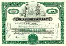 Detroit & Canada Tunnel Company 1931