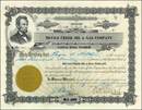 Devils Creek Oil & Gas Company 1917 - Abe Lincoln Vignette