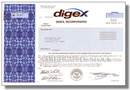 Digex Internet Hosting Service Stock Certificate