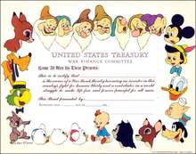 Disney War Bond 1944