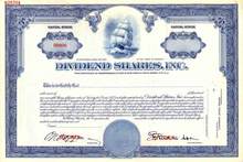 Dividend Shares, Inc. ( Now Alliance Growth and Income Funds )