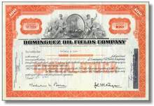 Dominguez Oil Fields Company - Southern California