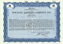 Douglas Aircraft Company Specimen - RARE