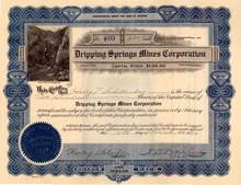 Dripping Springs Mines Corporation - Gila County, Arizona
