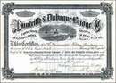 Dunleith & Dubuque Bridge Company 1890's signed by Stuyvesant Fish