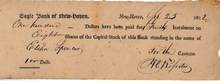 Eagle Bank of New Haven 1812