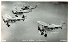 Early Bi Plane Photo Postcard