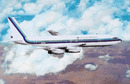 Eastern Airlines postcard Boeing 720