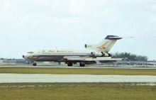 Eastern Airlines postcard Boeing 727