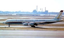 Eastern Airlines postcard DC8-21