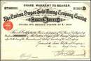 Eastern Oregon Gold Mining Company 1889