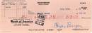 Edgar Bergan Signed Check 1965