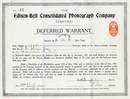 Edison-Bell Consolidated Phonograph Company - 1904