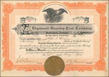 Edgewood Country Club 1911 - Birmingham, Alabama