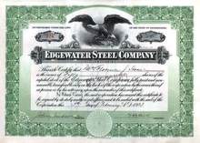 Edgewater Steel Company 1923 - Pennsylvania