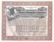 Electric Phonograph Corporation 1918 - Makers of the Phonolamp