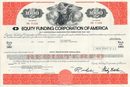 Equity Funding Bond $1,000 Huge Wall Street Scandal 1970s