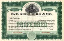 Konsberg - E.T. Konsberg & Co.