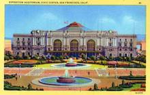 Exposition Auditorium, Civic Center - San Francisco, California