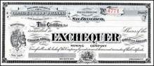Exchequer Gold and Silver Mining Company 1904 - Storey, Nevada