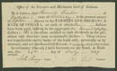 Farmers and Mechanics Bank of Indiana 1817 - First Bank in Indiana signed by John Paul