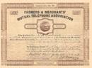 Farmers & Merchants' Mutual Telephone Association Norton, Kansas 1905