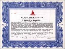 Florida Country Club 1930 - Jacksonville