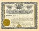 The Four Wheel Drive Auto Company Early Auto Stock