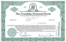 Franklin Square National Bank - Long Island, New York - Major Bank Failure in 1974