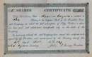 Franklin Turn Pike Company 1849 - Tenessee