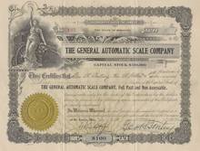 General Automatic Scale Company - 1920