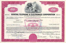 General Telephone and Electronics Corporation - 1960's - 1970's