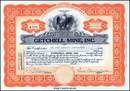 Getchell Mine ( Famous Nevada Mine ). signed by George Wingfield - Humboldt County, Nevada