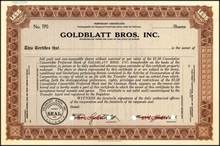Goldblatt Bros., Inc. ( Famous Chicago department store )
