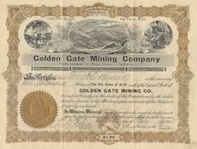 Golden Gate Mining Company - Mines situated in Mono County, California