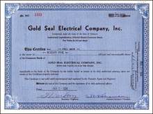 Gold Seal Electrical Company, Inc. 1934