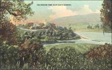 Graham Home Near Santa Barbara Postcard