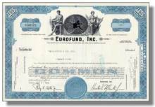 Historic Europe Common Market Stock 1960's