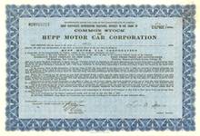 Hupp Motor Car Corporation 1929