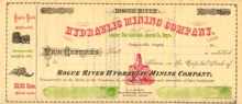 Rogue River Hydraulic Mining Company 1878