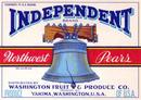 Independent Brand Crate Label - Liberty Bell Image