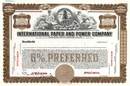 International Paper and Power Company ( Early International Paper Company )